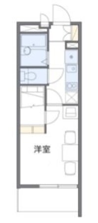 レオパレスエスカリエ青家の物件間取画像